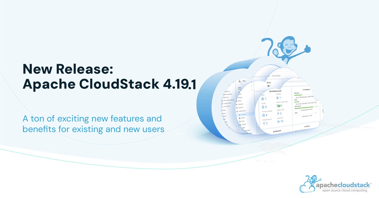 Apache CloudStack 4.19.1.0 Release