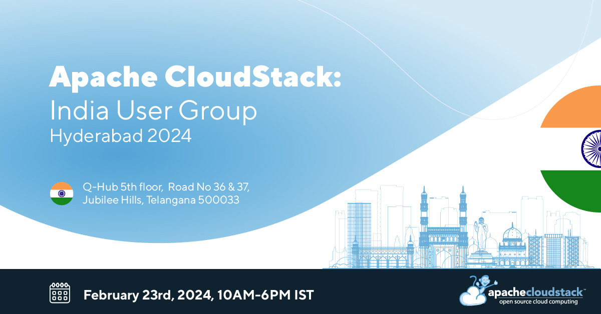 CloudStack India User group 2024