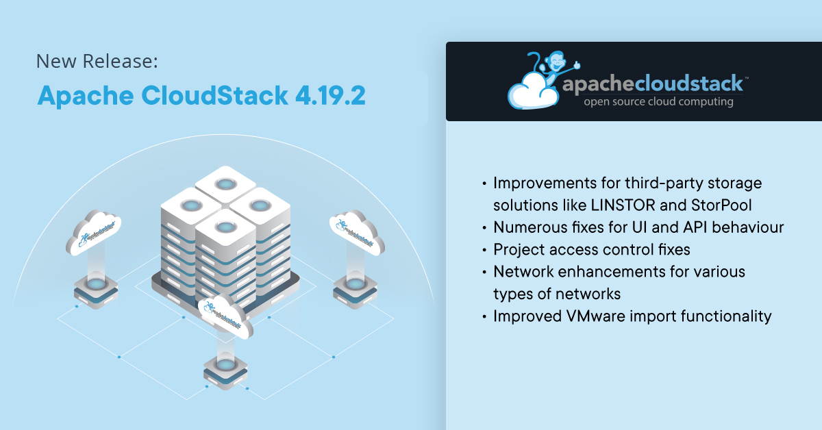 Apache CloudStack 4.19.2.0 Release
