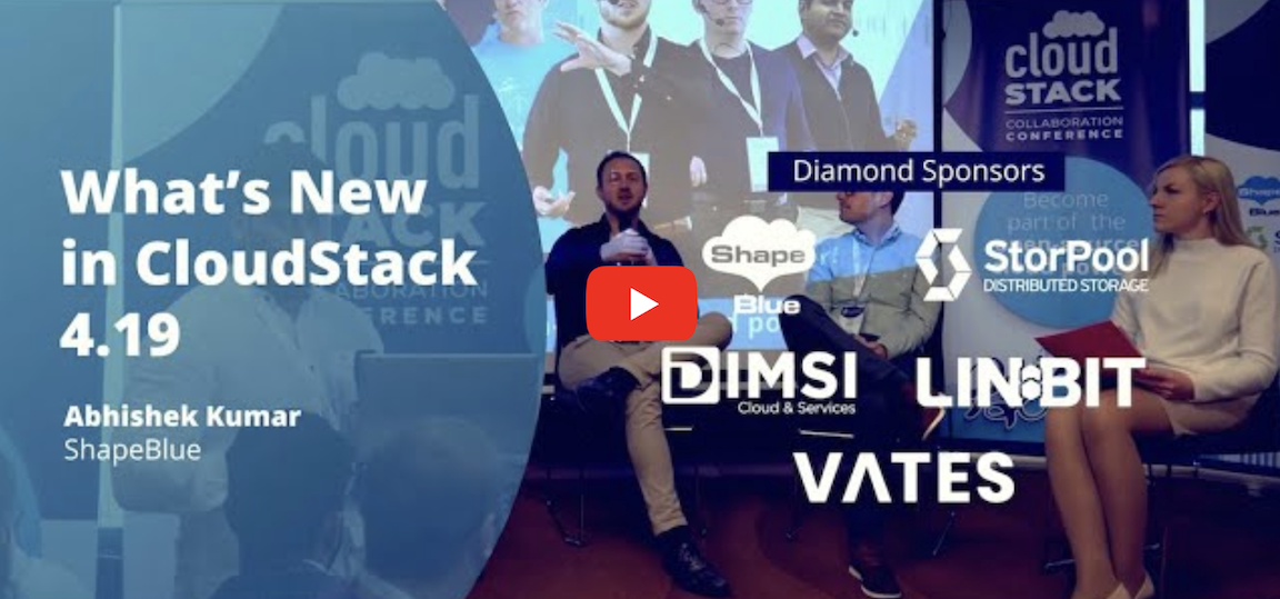What's New in CloudStack 4.19 - video