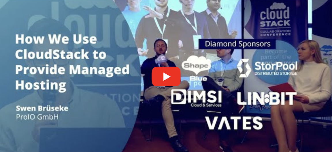 How We Use CloudStack to Provide Managed Hosting - video