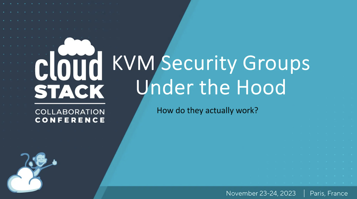 KVM Security Groups Under the Hood - slides