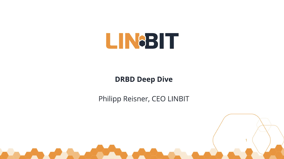 DRBD Deep Dive - slides