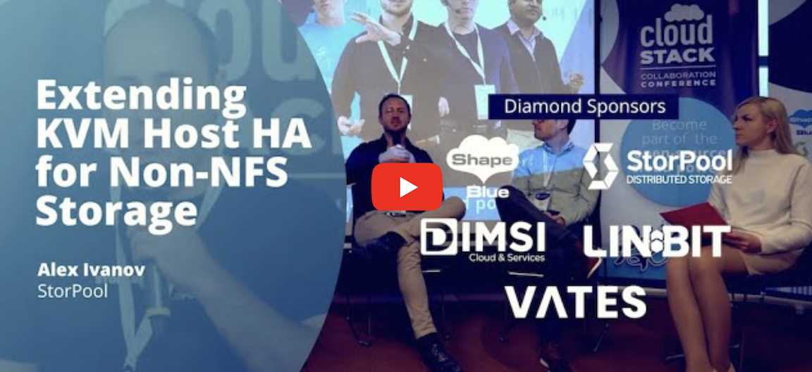 Extending KVM Host HA - video