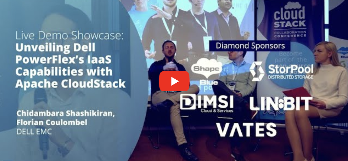 Unveiling Dell PowerFlex’s IaaS Capabilities with Apache CloudStack - video