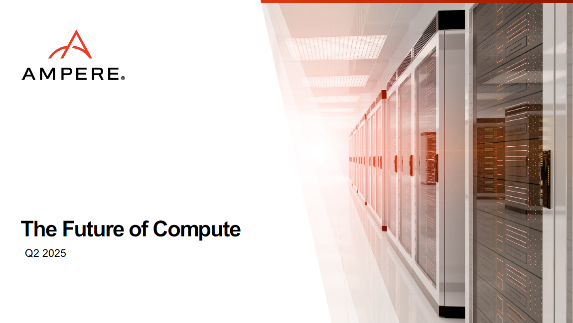 Ampere Offers Energy-Efficient Future for AI and Cloud - slides