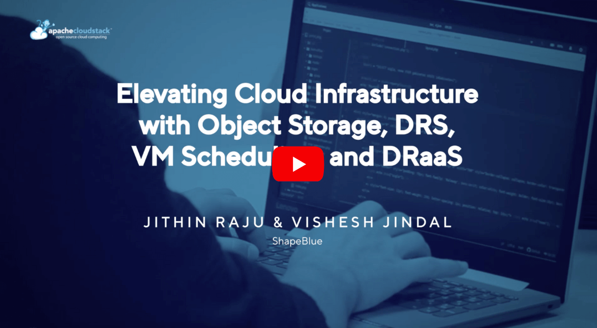 Elevating Cloud Infrastructure with Object Storage, DRS, VM Scheduling, and DRaaS - video