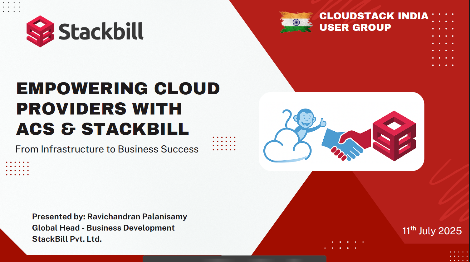 Empowering Cloud Providers with Apache CloudStack and Stackbill - slides